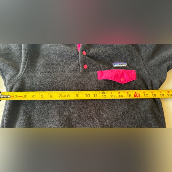 Patagonia Lightweight Synchilla Fleece Pullover Fleece Black Pink Women’… - Picture 7 of 8